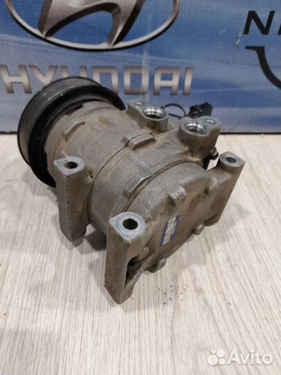 Компрессор кондиционера Hyundai solaris