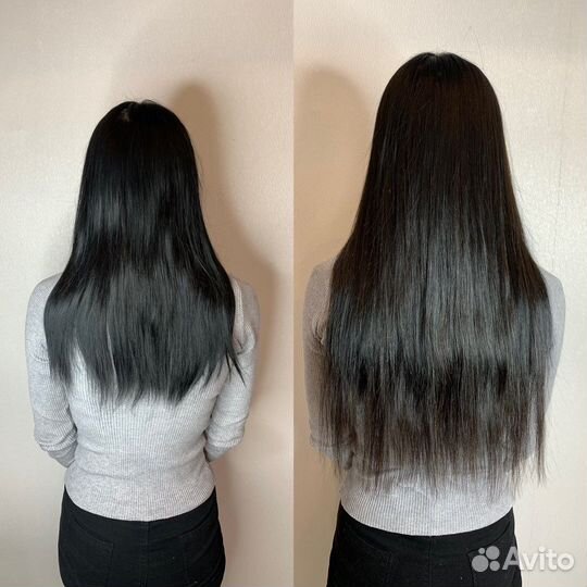 Наращивание биопротеиновые волосы на микрокапсулы