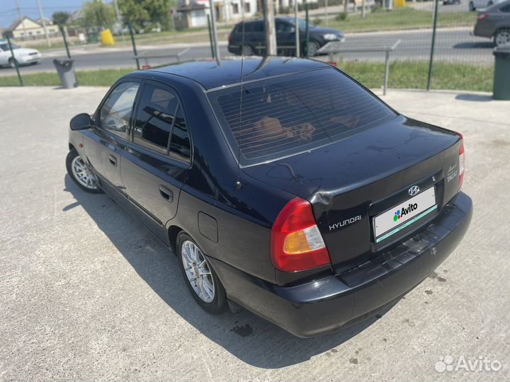 Hyundai Accent 1.5 МТ, 2008, 220 000 км