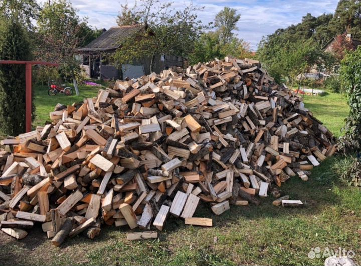 Дрова колотые