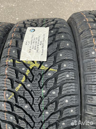 Зимние колеса бмв 5 серии G30 642 стиль 245/45R18