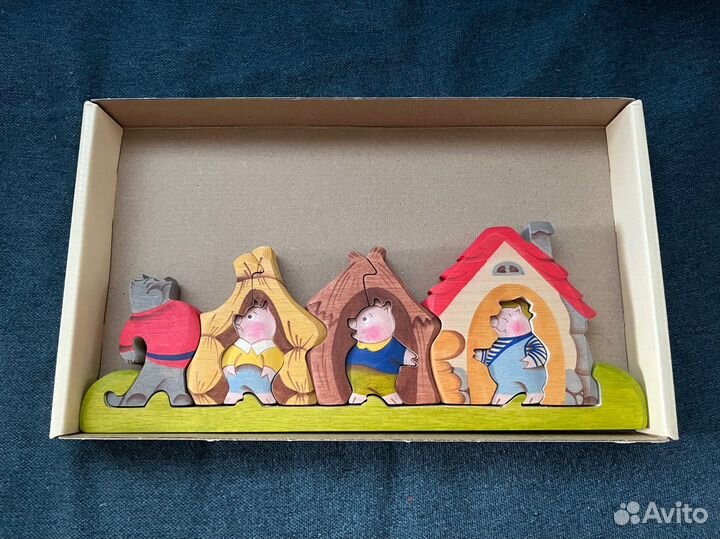 Развивающие деревянные игрушки