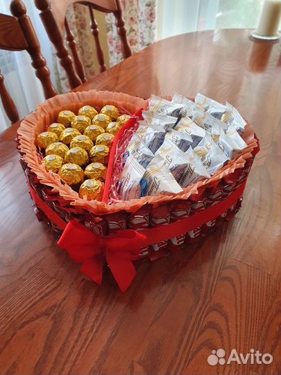 Торт из конфет