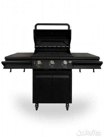 Гриль газовый B-Fire Bizon Premium Black 3