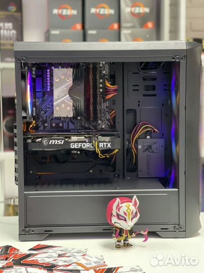 Современный Игровой пк RTX 3060/ r5 3600