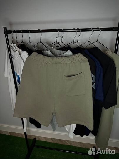 Комплект fear of god essentials шорты + майка