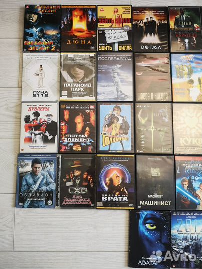 DVD диски с фильмами, много лицензионных