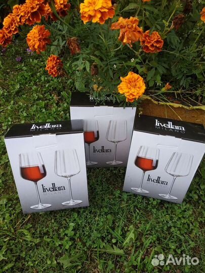 Бокалы Livellara Milano для вина