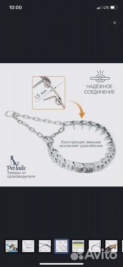 Строгий ошейник для собак