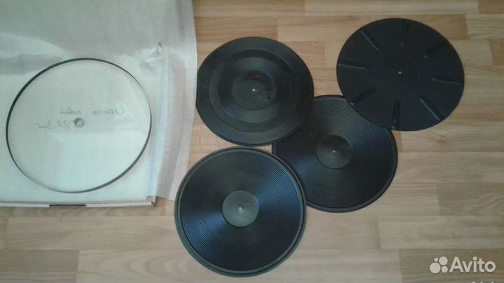 Маты, опорный диск для проигрывателей винила