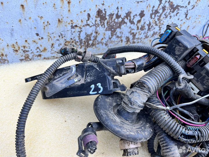 Моторная проводка на запчасти ваз