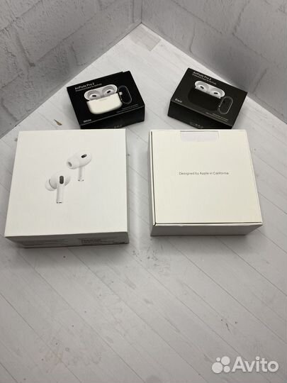 Airpods Pro 2 лучшая копия С шумкой + чехол