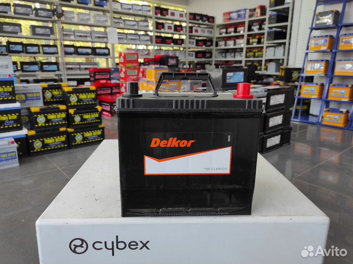 Аккумулятор 75D23L Delkor 65Ah 570CCA 12V Clarios