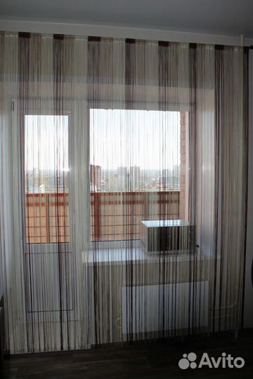 Веревочные шторы с телескопическим карнизом