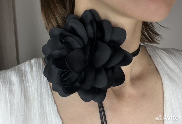 Чокер роза на шею в розницу и оптом