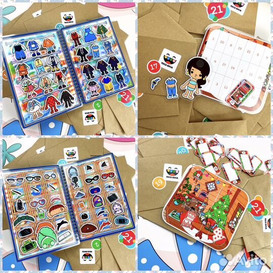 Тока Бока Адвент Календарь ожидания Нового года