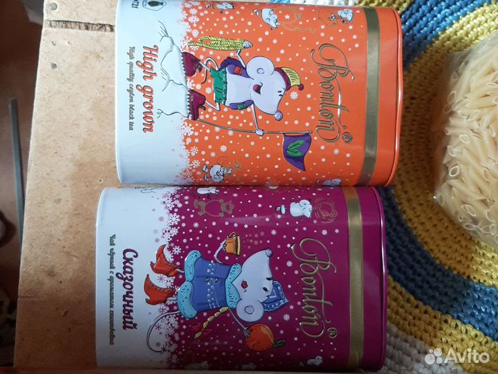 Жестяные коробки