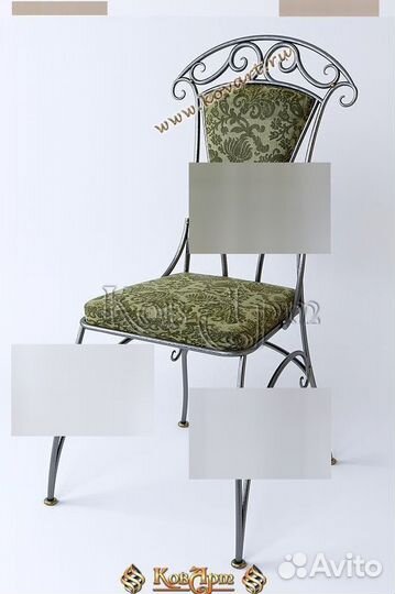 Стул кованый в Москве. Art: R770