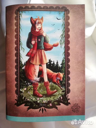 Тетради в клетку принт авторский