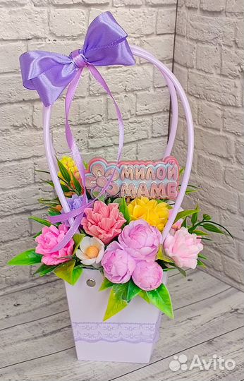 Букеты из мыла