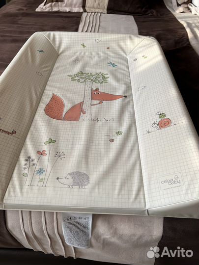 Пеленальная доска бежевая ceba baby