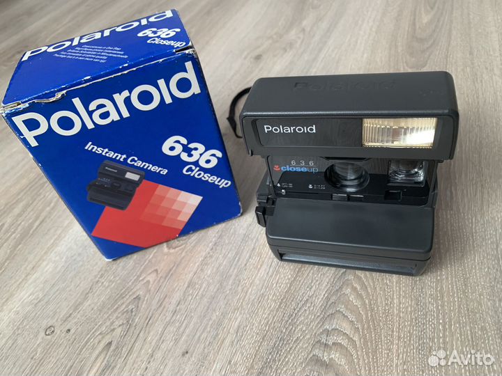 Плёночный фотоаппарат polaroid 636
