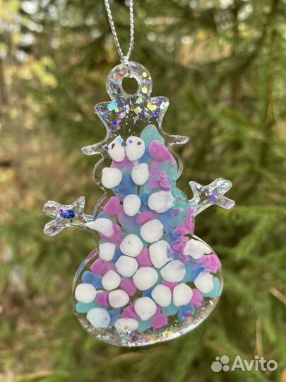 Новогодние игрушки ручной работы