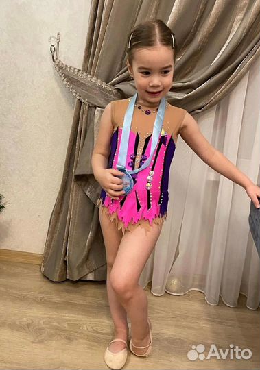 Купальник для художественной гимнастики 104-110