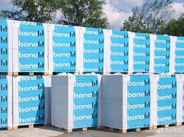 Газобетонные блоки Бонолит