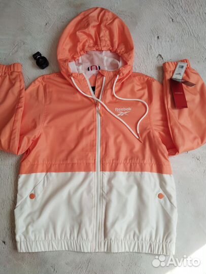 М, Куртка ветровка, женская Reebok, оригинал