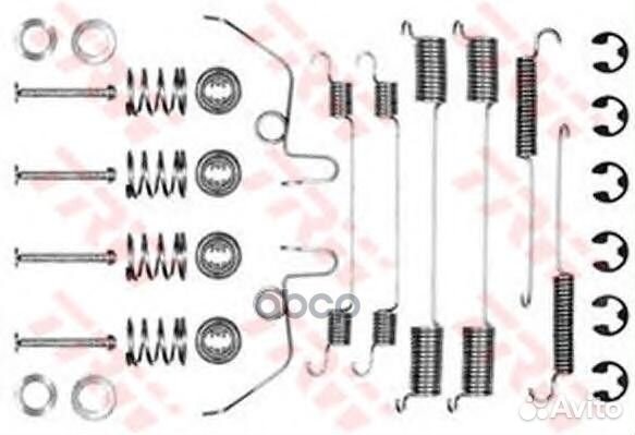 К-т уст барабан торм колодок задн sfk129 TRW