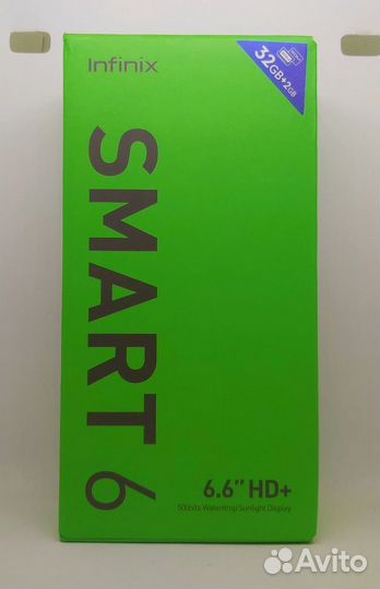 Infinix Smart 6, 2/32 ГБ