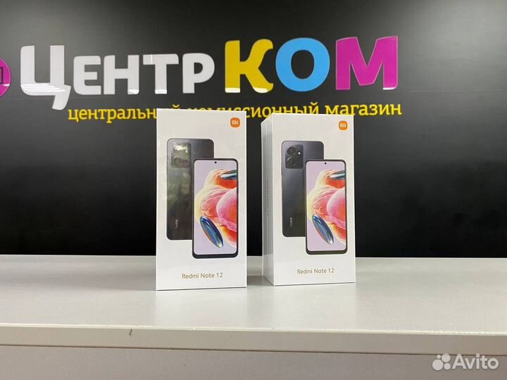 Новый Xiaomi Redmi Note 12 4/128 Onyx