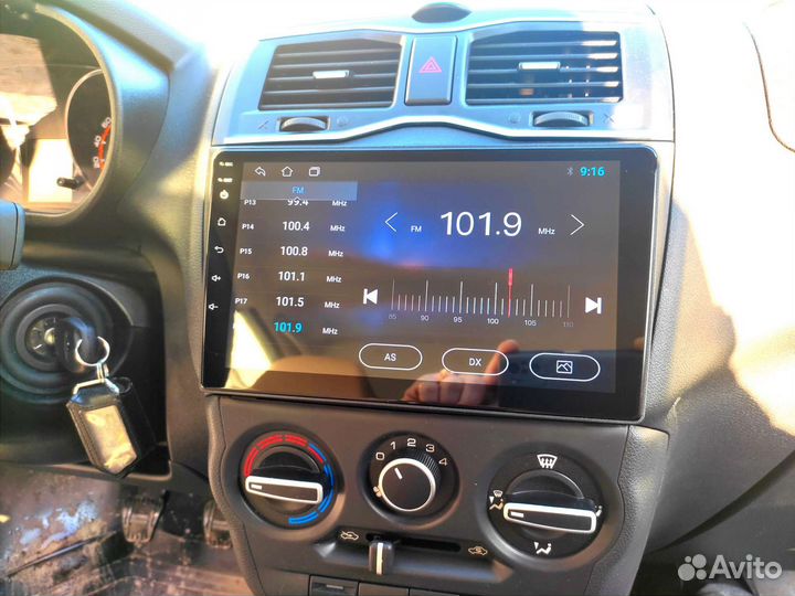 Магнитола на Андроиде на ваз Гранта