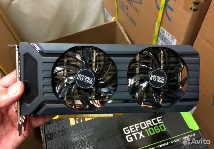 Palit GTX 1060 6gb dual