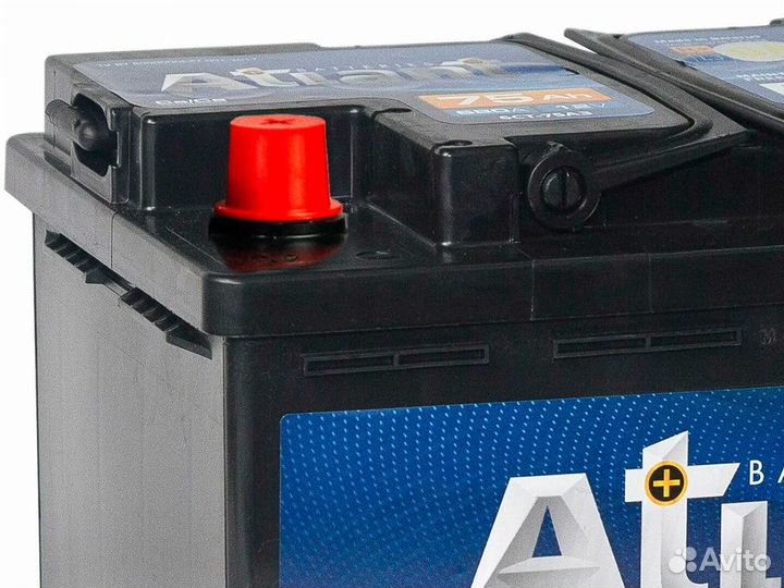 Аккумулятор atlant Black 75Ah