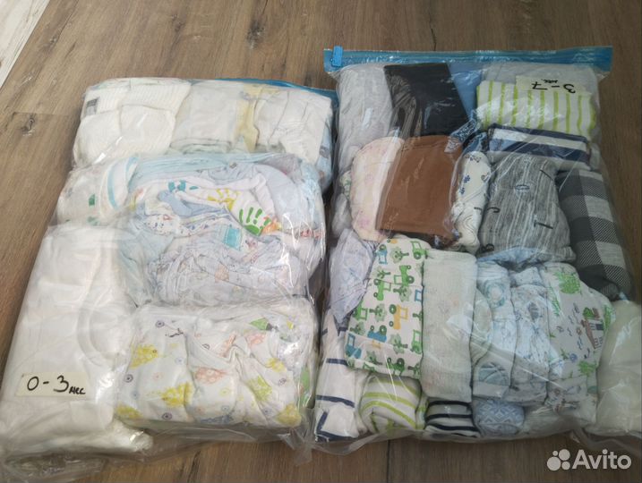 Одежда для новорожденных от 0 до 7 месяцев