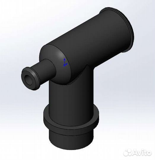 Тройник клапанной крышки Audi 100/80