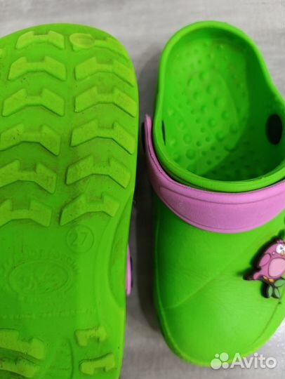 Шлепки для девочки