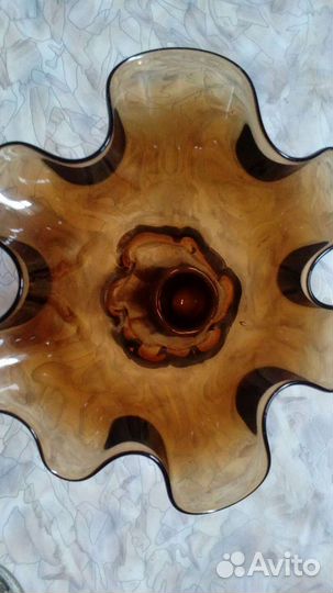 Вазы хрусталь цветное стекло