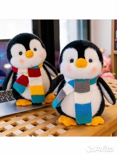Мягкие пингвинята.Продажа мягких игрушек оптом
