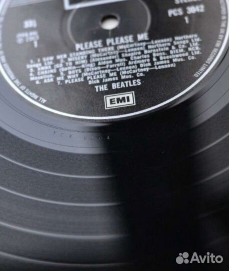 Beatles please please me пластинка