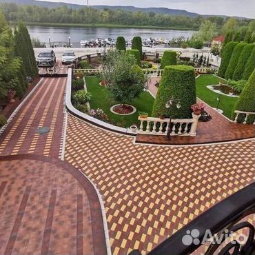 Брусчатка вибропрессованная «Кирпич»