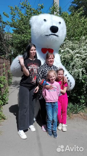 Белый мишка поздравление