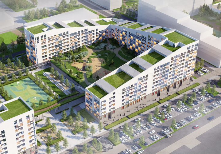 2-к. квартира, 65,7 м², 2/9 эт.