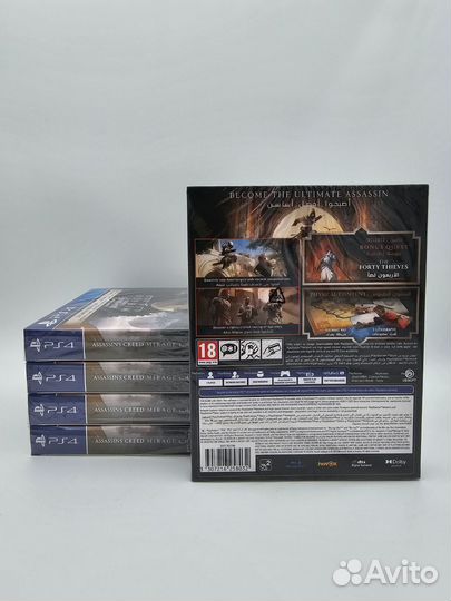 Assassin’s Creed Mirage Launch Edition (PS4, диск)