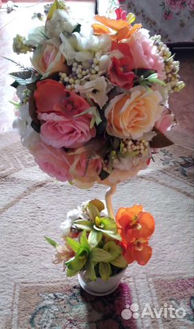 Цветочная композиция. Высота 60см