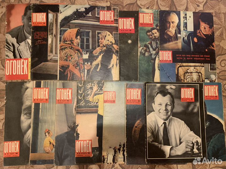 Журналы Огонек Работница Крестьянка Бурда