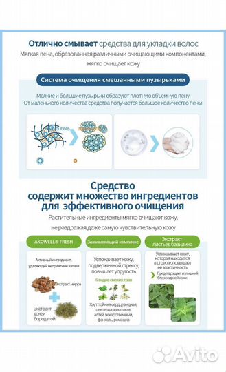 Атоми Шампунь и гель для душа для мужчин