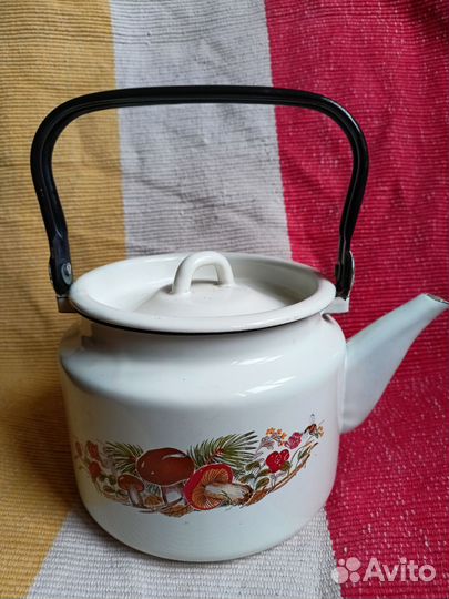 Чайник эмалированный бу 2 литра